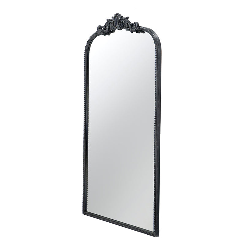 24"x 42" Classic Design Mirror with and Baroque Inspired Frame for Bathroom, Entryway Console Lean Against Wall