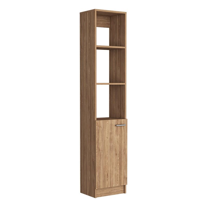 Linen Cabinet Emmett,Two Interior Shelves, Pine Finish