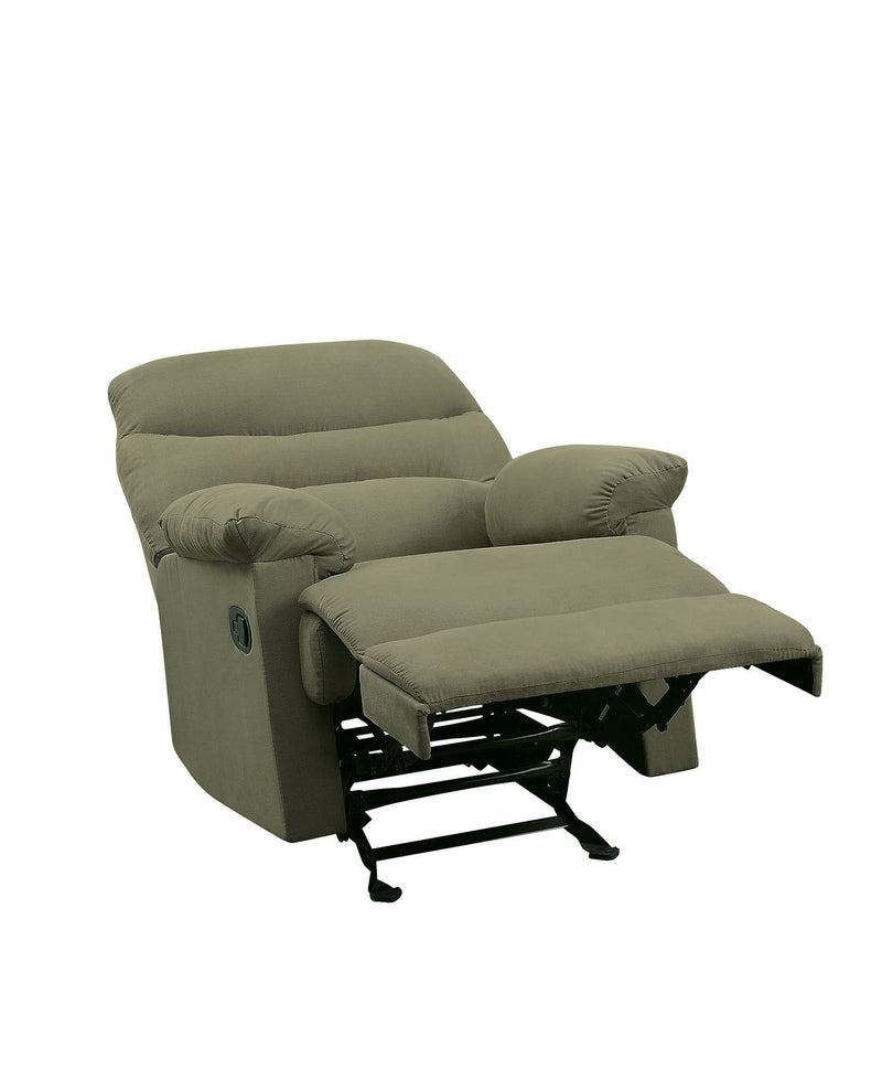 Arcadia Recliner (Motion) in Sage Microfiber