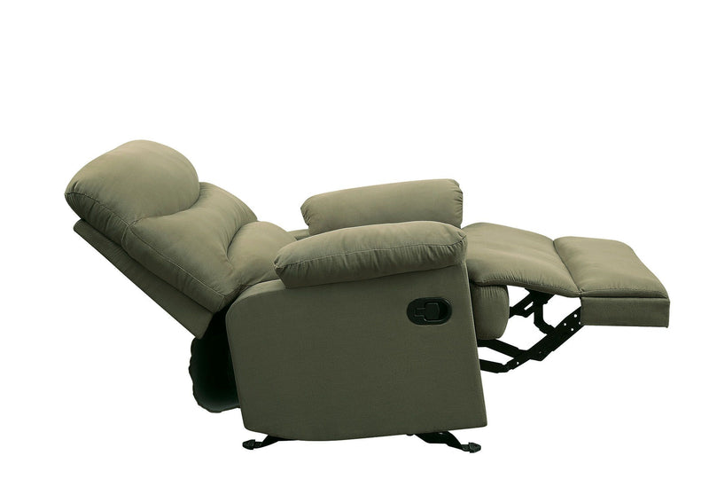 Arcadia Recliner (Motion) in Sage Microfiber