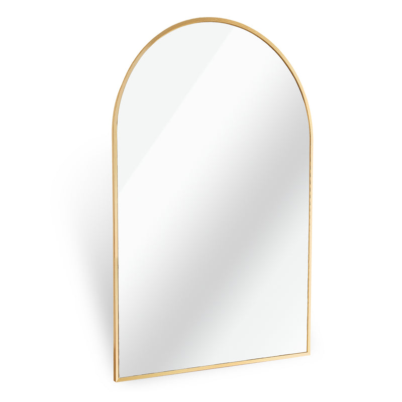 Gold 20*30IN Metal Arch mirror