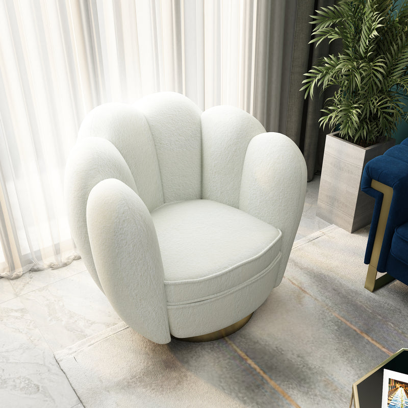 Modern swivel accent chair barrel chair for hotel living room / Modern leisure chair