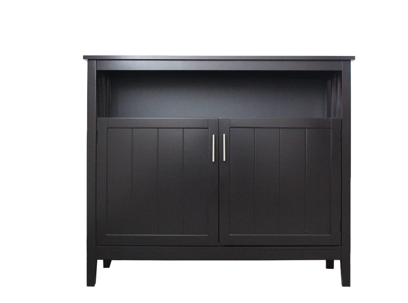 Kitchen storage sideboard and buffet server cabinet