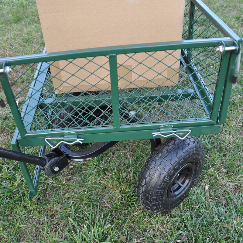 Wagon Cart Garden cart trucks make it easier to transport firewood