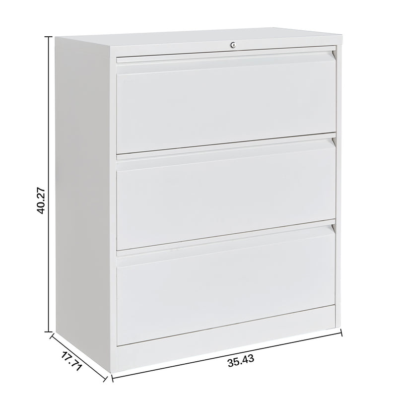 Lateral File Cabinet(3 Drawer)