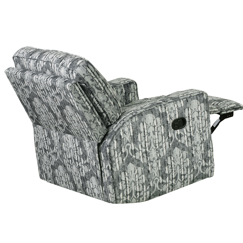 Manual Recliner Chair, 360° Swivel and Rocking Accent Chair - Bedroom & Living Room Reclining Sofa