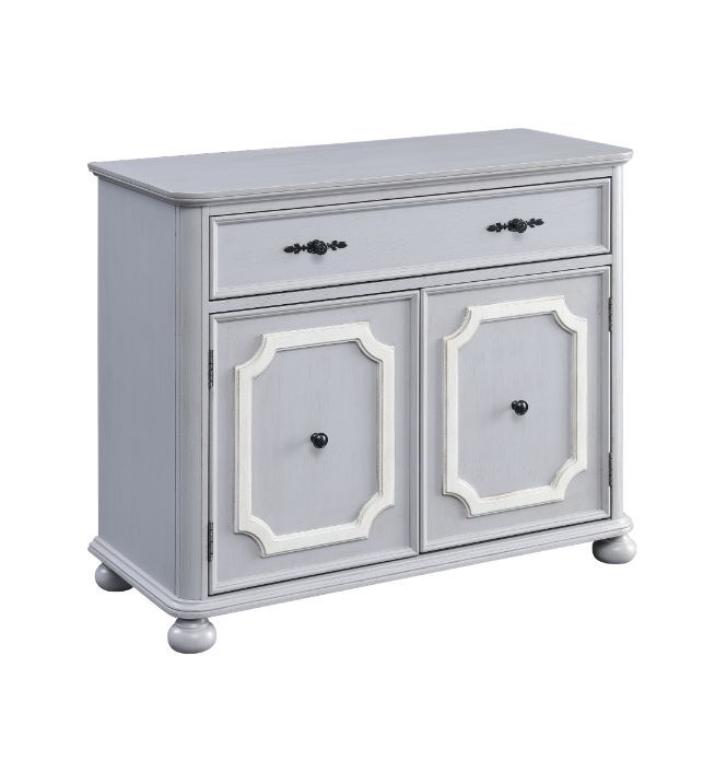 Cabinet, Gray Finish