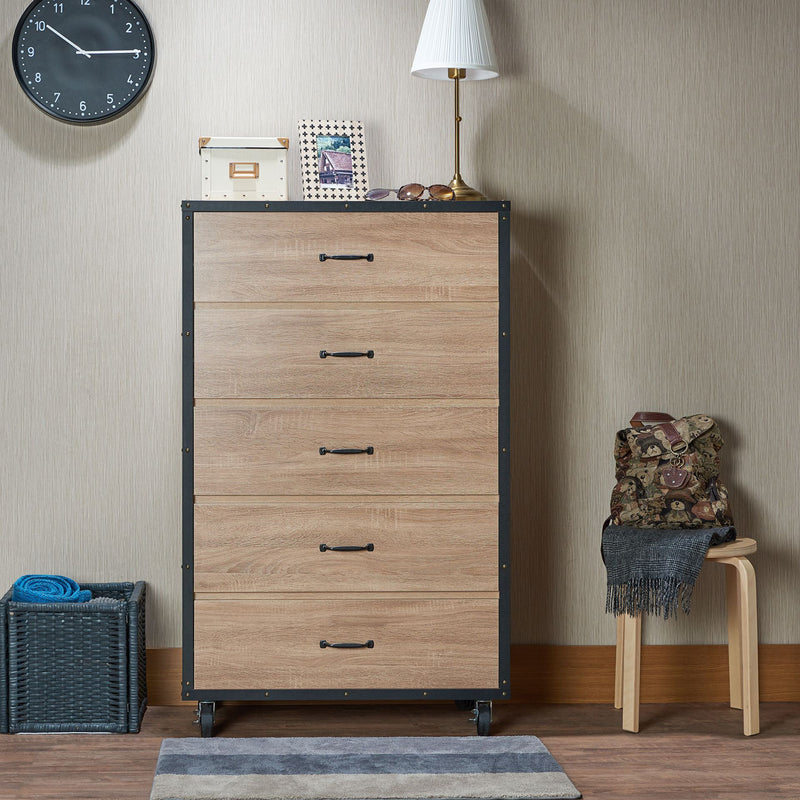 Chest in Weathered Light Oak