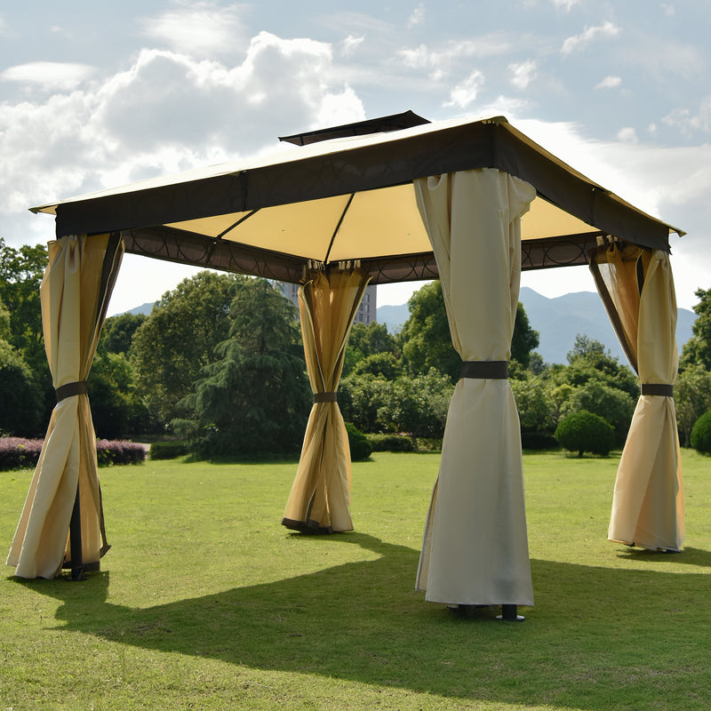 Gazebo Canopy Soft Top Outdoor Patio Gazebo Tent Garden Canopy for Your Yard, Patio, Garden, Outdoor or Party