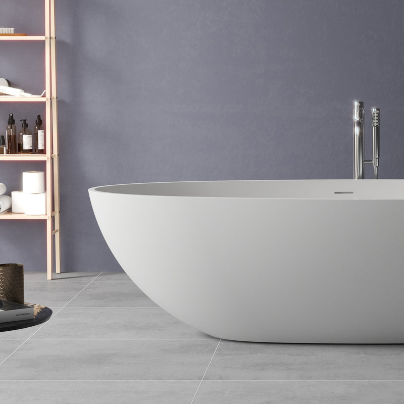 Solid Surface Freestanding Bathtub