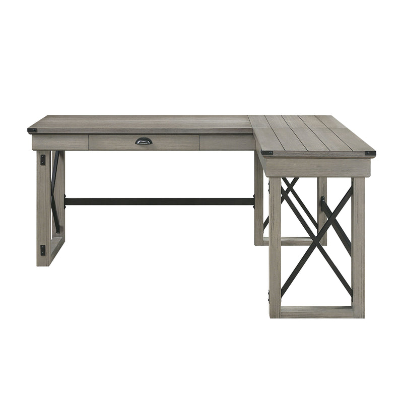 Writing Desk w/Lift Top in Weathered Gray Finish