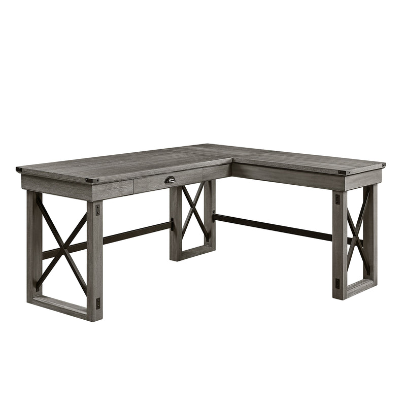 Writing Desk w/Lift Top in Weathered Gray Finish