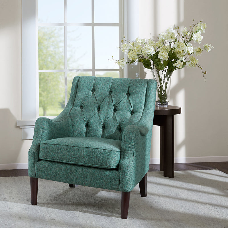 Qwen Button Tufted Accent Chair