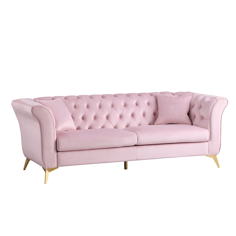 1856B   3 Seater  SOFA PINK