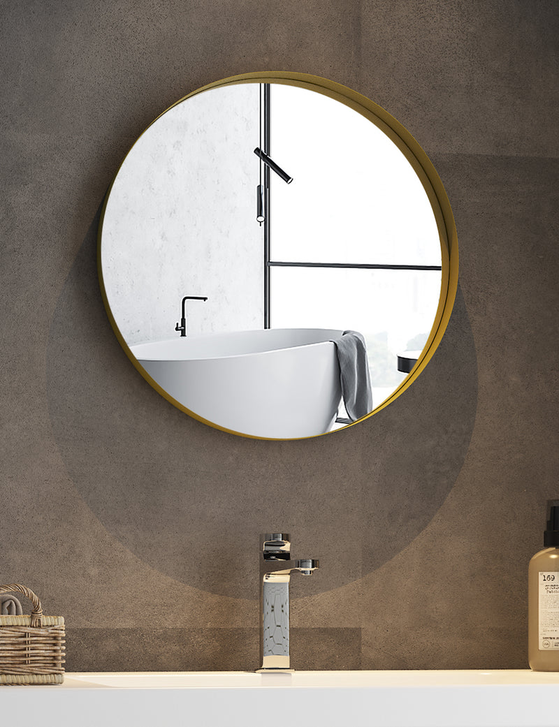 Metal Round Wall Mirror