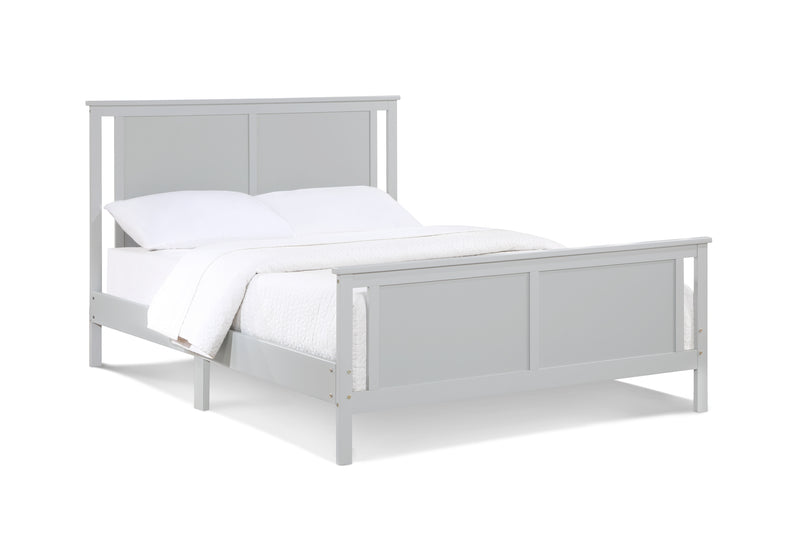 Connelly Reversible Panel Full Bed Gray/Rockport Gray