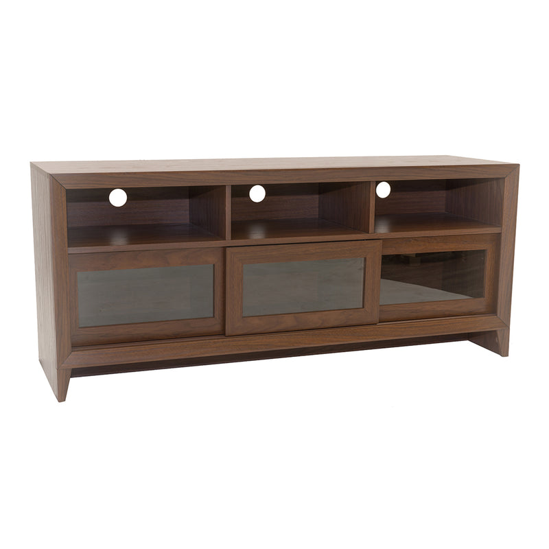 Techni Mobili Modern TV Stand with Storage for TVs Up To 60", Hickory