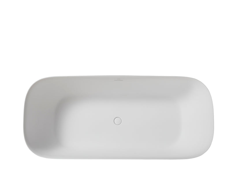 Solid Surface Freestanding Bathtub