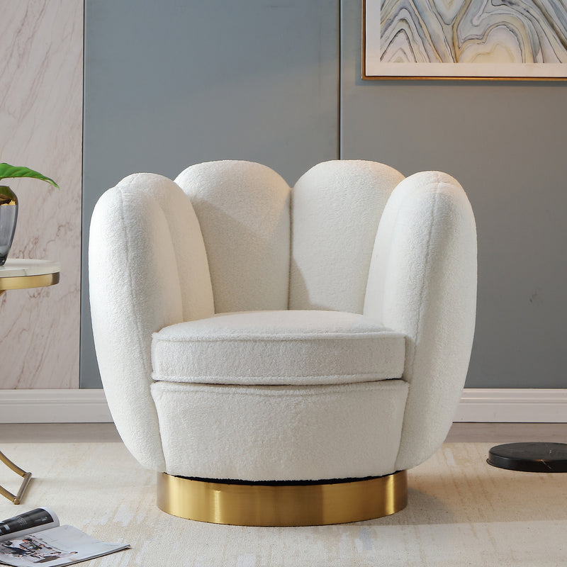 Modern swivel accent chair barrel chair for hotel living room / Modern leisure chair