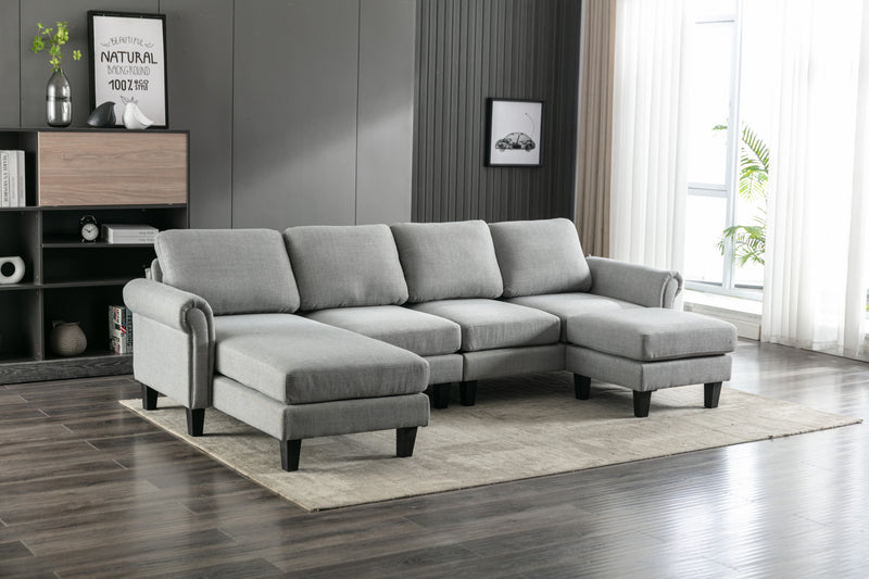 COOLMORE Accent sofa /Living room sofa sectional  sofa