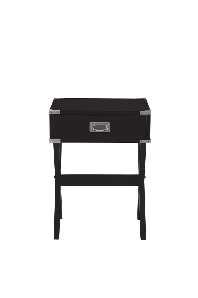 Babs End Table in Black