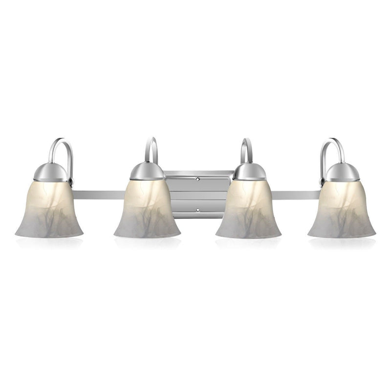 Bath Light 4-Light LED Brushed Nickel Vanity