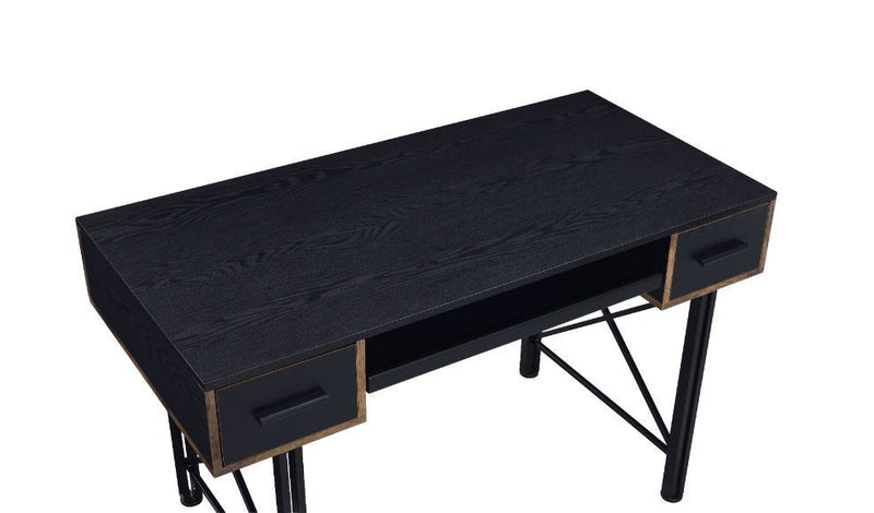 Settea Computer Desk, Black Finish