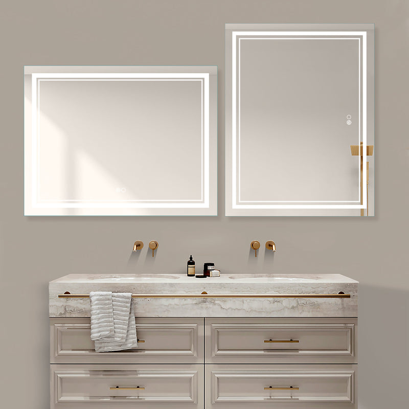 Lighted Wall Mounted Bathroom / Vanity Mirror